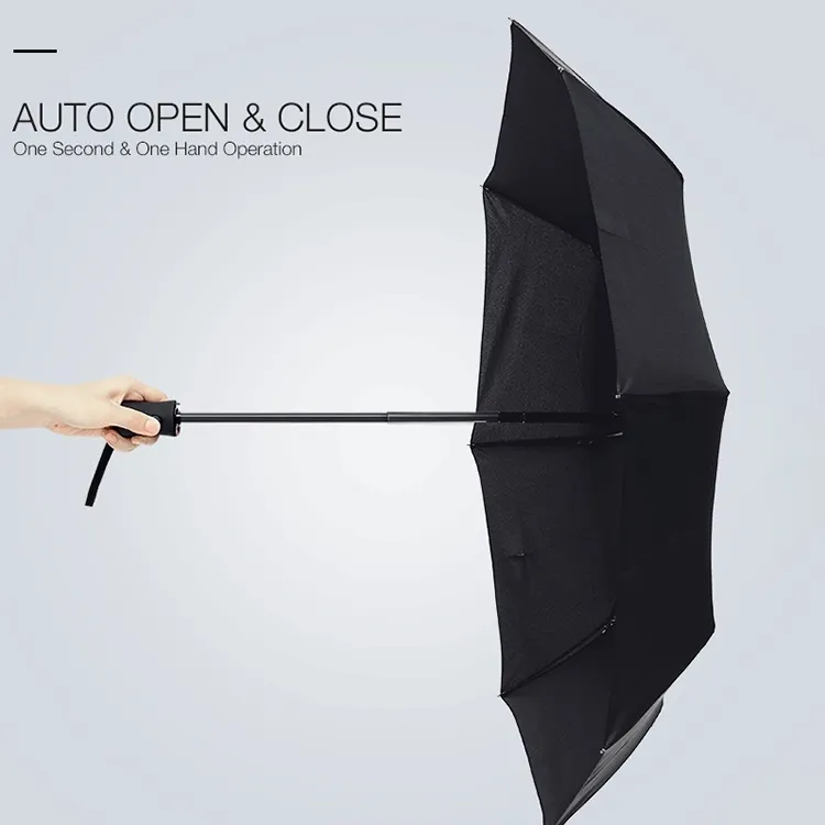 Umbrella gập tự động của người đàn ông