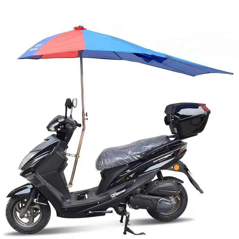 Mái che ô tô xe máy hai lớp mở rộng